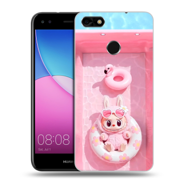 Силиконовый чехол на Huawei Nova Lite (2017) с принтом Labubu Лабубу