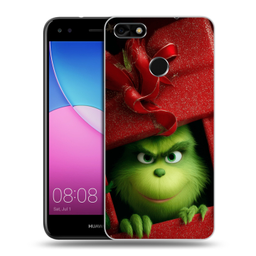 Силиконовый чехол на Huawei Nova Lite (2017) с принтом Новый год