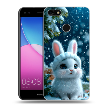 Силиконовый чехол на Huawei Nova Lite (2017) с принтом Новый год