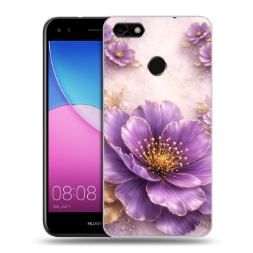 Силиконовый чехол на Huawei Nova Lite (2017) с принтом женский