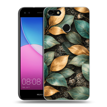 Силиконовый чехол на Huawei Nova Lite (2017) с принтом женский
