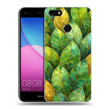 Силиконовый чехол на Huawei Nova Lite (2017) с принтом женский