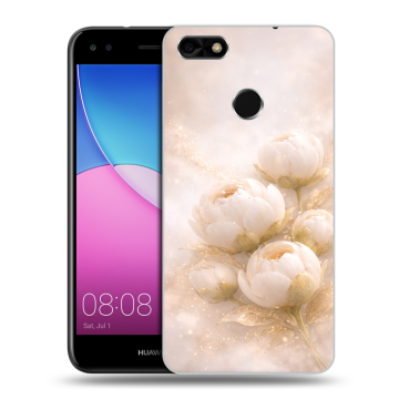 Силиконовый чехол на Huawei Nova Lite (2017) с принтом женский