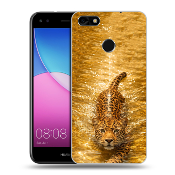 Силиконовый чехол на Huawei Nova Lite (2017) с принтом женский
