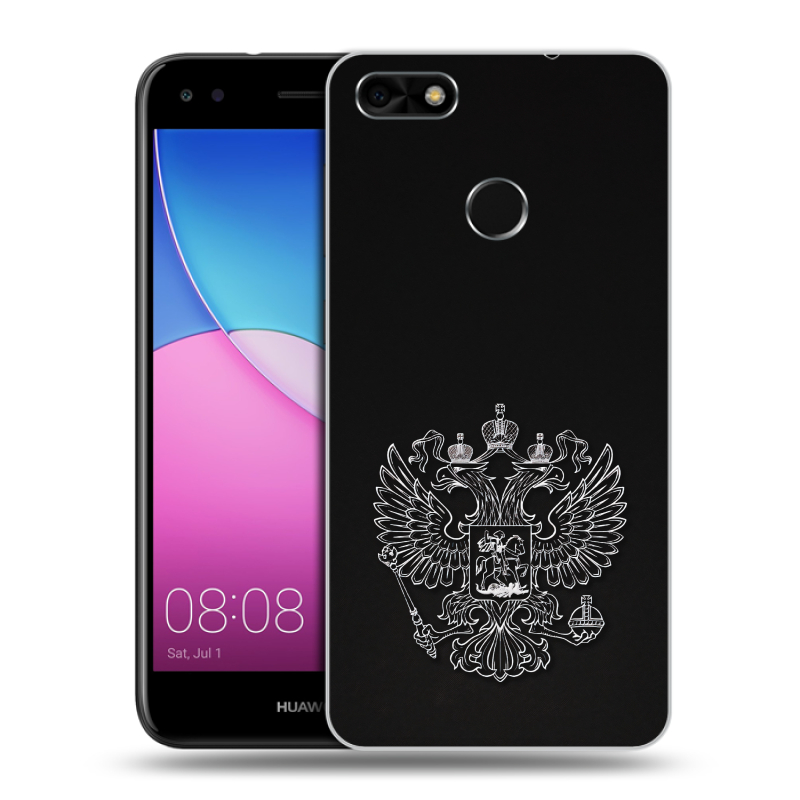 Силиконовый чехол на Huawei Nova Lite (2017) с принтом Герб России Силиконовый чехол на Huawei Nova Lite (2017) с принтом Герб России