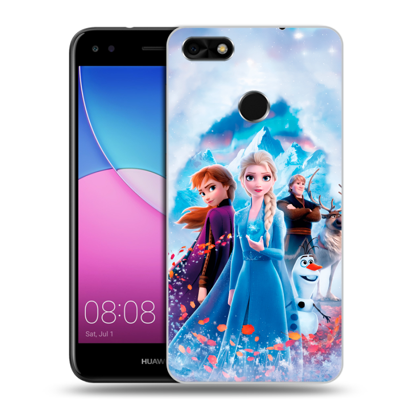 Силиконовый чехол на Huawei Nova Lite (2017) с принтом Холодное сердце Frozen Силиконовый чехол на Huawei Nova Lite (2017) с принтом Холодное сердце Frozen