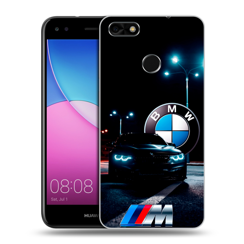 Силиконовый чехол на Huawei Nova Lite (2017) с принтом БМВ BMW Силиконовый чехол на Huawei Nova Lite (2017) с принтом БМВ BMW
