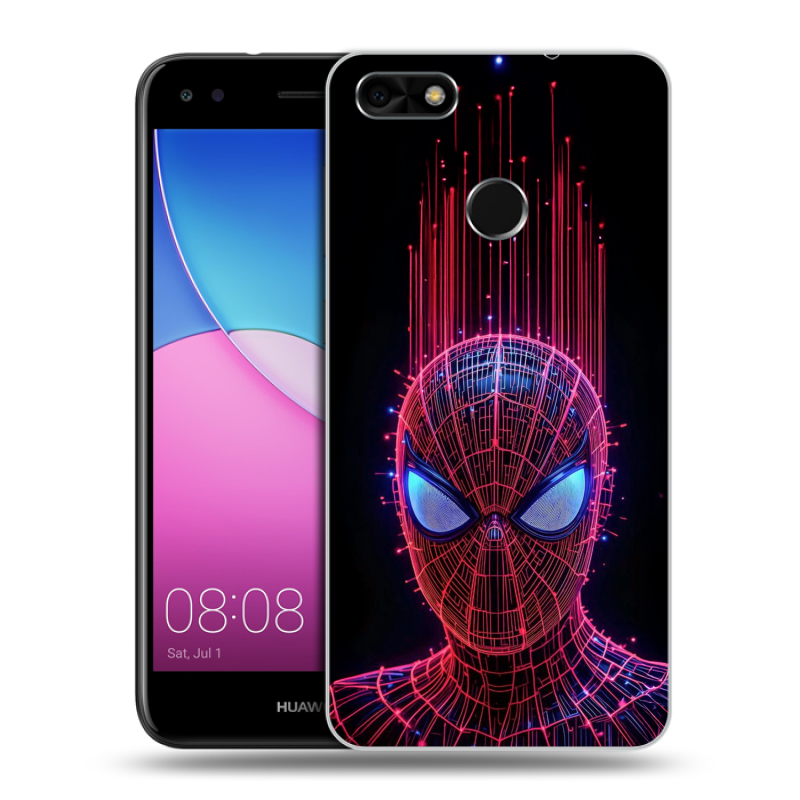 Силиконовый чехол на Huawei Nova Lite (2017) с принтом Spiderman Человек паук Силиконовый чехол на Huawei Nova Lite (2017) с принтом Spiderman Человек паук