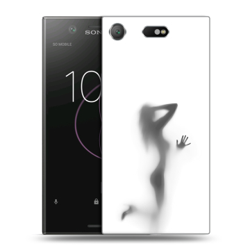 Пластиковый чехол на Sony Xperia XZ1 Compact с принтом Силуэт Пластиковый чехол на Sony Xperia XZ1 Compact с принтом Силуэт