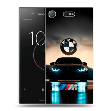 Пластиковый чехол на Sony Xperia XZ1 Compact с принтом БМВ BMW