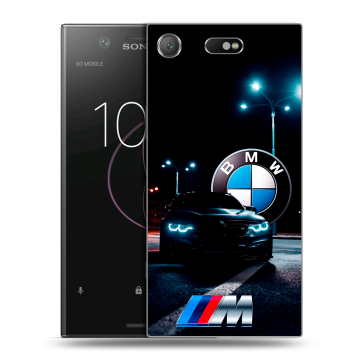 Пластиковый чехол на Sony Xperia XZ1 Compact с принтом БМВ BMW