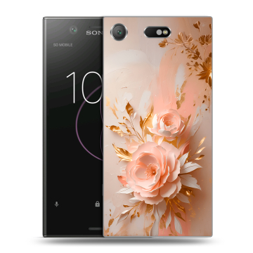 Пластиковый чехол на Sony Xperia XZ1 Compact с принтом женский Пластиковый чехол на Sony Xperia XZ1 Compact с принтом женский