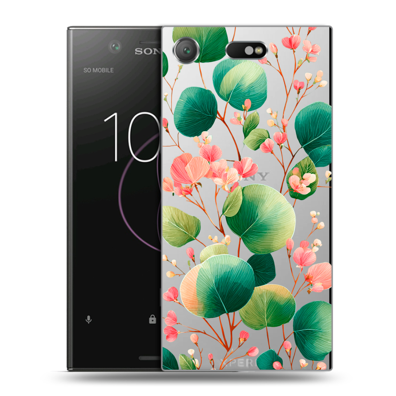 Пластиковый чехол на Sony Xperia XZ1 Compact с принтом женский Пластиковый чехол на Sony Xperia XZ1 Compact с принтом женский