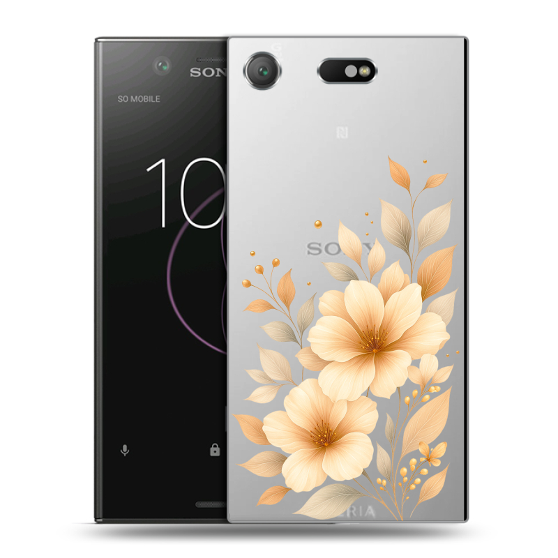 Пластиковый чехол на Sony Xperia XZ1 Compact с принтом для девушки Пластиковый чехол на Sony Xperia XZ1 Compact с принтом для девушки