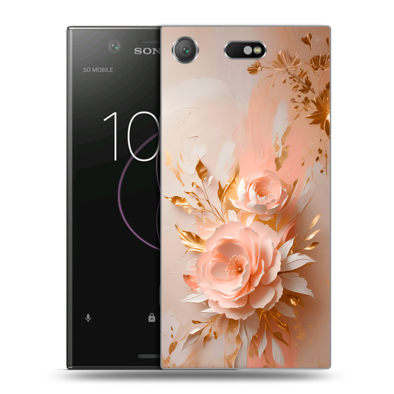 Пластиковый чехол на Sony Xperia XZ1 Compact с принтом женский Пластиковый чехол на Sony Xperia XZ1 Compact с принтом женский