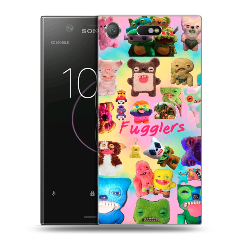 Пластиковый чехол на Sony Xperia XZ1 Compact с принтом Флагер Fuggler Пластиковый чехол на Sony Xperia XZ1 Compact с принтом Флагер Fuggler