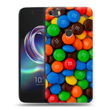 Силиконовый чехол на Alcatel Idol 5 с принтом Конфеты Силиконовый чехол на Alcatel Idol 5 с принтом Конфеты