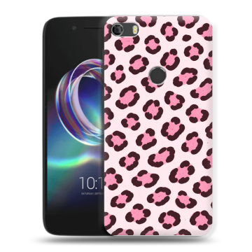 Силиконовый чехол на Alcatel Idol 5 с принтом для девочек