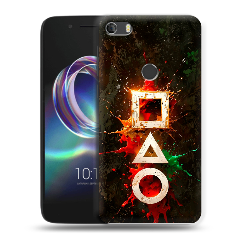 Силиконовый чехол на Alcatel Idol 5 с принтом Squid Game Игра кальмара Силиконовый чехол на Alcatel Idol 5 с принтом Squid Game Игра кальмара