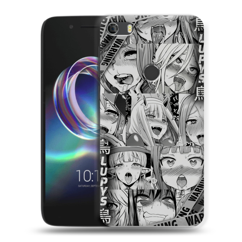 Силиконовый чехол на Alcatel Idol 5 с принтом Ahegao Ахегао Аниме Силиконовый чехол на Alcatel Idol 5 с принтом Ahegao Ахегао Аниме