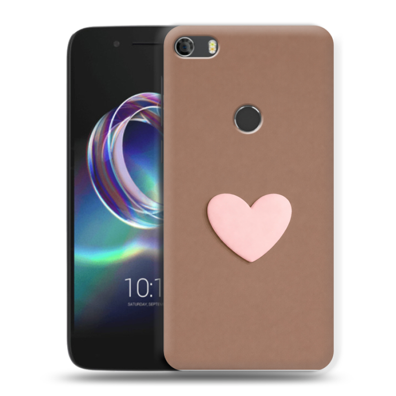 Силиконовый чехол на Alcatel Idol 5 с принтом женский Силиконовый чехол на Alcatel Idol 5 с принтом женский