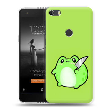 Силиконовый чехол на Alcatel Idol 5S с принтом Лягушенок Силиконовый чехол на Alcatel Idol 5S с принтом Лягушенок