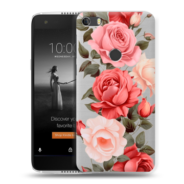 Силиконовый чехол на Alcatel Idol 5S с принтом Розы Силиконовый чехол на Alcatel Idol 5S с принтом Розы