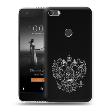 Силиконовый чехол на Alcatel Idol 5S с принтом Герб России Силиконовый чехол на Alcatel Idol 5S с принтом Герб России