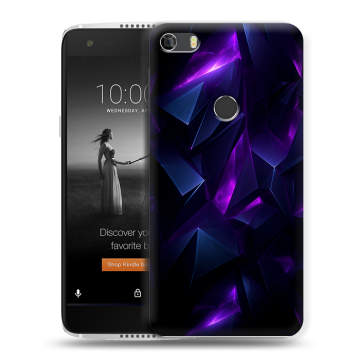 Силиконовый чехол на Alcatel Idol 5S с принтом Абстракиция Силиконовый чехол на Alcatel Idol 5S с принтом Абстракиция