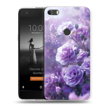 Силиконовый чехол на Alcatel Idol 5S с принтом Розы цветы Силиконовый чехол на Alcatel Idol 5S с принтом Розы цветы