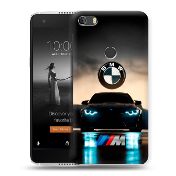 Силиконовый чехол на Alcatel Idol 5S с принтом БМВ BMW Силиконовый чехол на Alcatel Idol 5S с принтом БМВ BMW