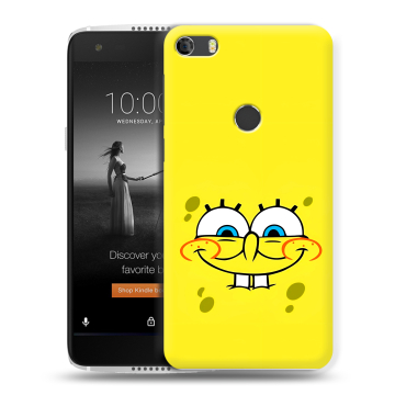 Силиконовый чехол на Alcatel Idol 5S с принтом спанчбоб спанч боб Силиконовый чехол на Alcatel Idol 5S с принтом спанчбоб спанч боб
