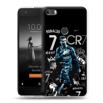Силиконовый чехол на Alcatel Idol 5S с принтом Реал Роналдо Силиконовый чехол на Alcatel Idol 5S с принтом Реал Роналдо