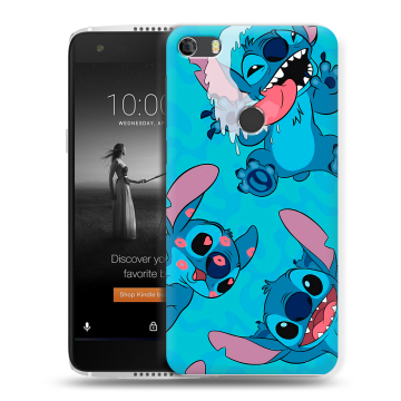Силиконовый чехол на Alcatel Idol 5S с принтом Лило и Стич Силиконовый чехол на Alcatel Idol 5S с принтом Лило и Стич