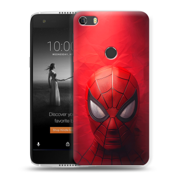 Силиконовый чехол на Alcatel Idol 5S с принтом Spiderman Человек паук