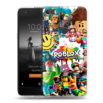 Силиконовый чехол на Alcatel Idol 5S с принтом Roblox Роблокс Силиконовый чехол на Alcatel Idol 5S с принтом Roblox Роблокс