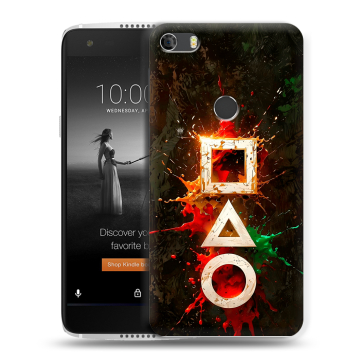 Силиконовый чехол на Alcatel Idol 5S с принтом Squid Game Игра кальмара Силиконовый чехол на Alcatel Idol 5S с принтом Squid Game Игра кальмара