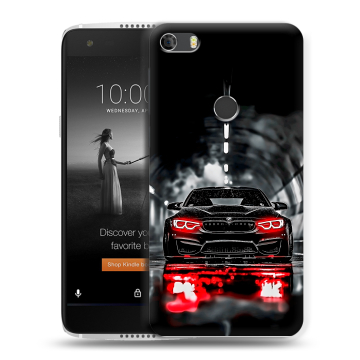 Силиконовый чехол на Alcatel Idol 5S с принтом BMW БМВ Силиконовый чехол на Alcatel Idol 5S с принтом BMW БМВ