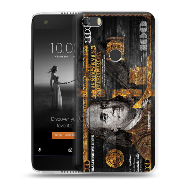 Силиконовый чехол на Alcatel Idol 5S с принтом Доллар деньги Силиконовый чехол на Alcatel Idol 5S с принтом Доллар деньги