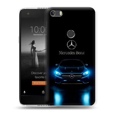 Силиконовый чехол на Alcatel Idol 5S с принтом Mercedes Мерседес Силиконовый чехол на Alcatel Idol 5S с принтом Mercedes Мерседес