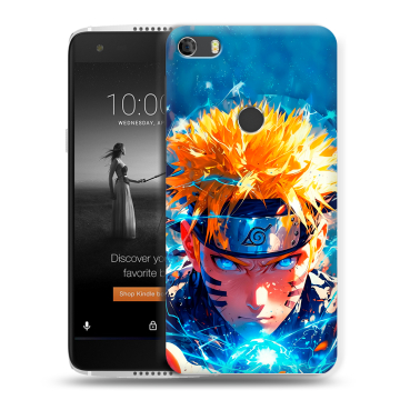 Силиконовый чехол на Alcatel Idol 5S с принтом Аниме Наруто Naruto