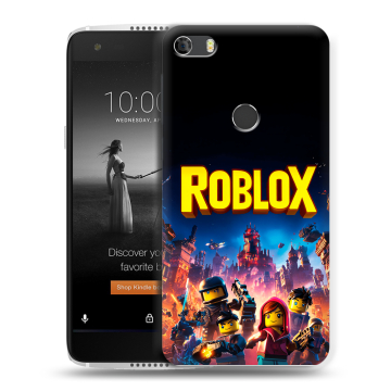 Силиконовый чехол на Alcatel Idol 5S с принтом Roblox Роблокс Силиконовый чехол на Alcatel Idol 5S с принтом Roblox Роблокс