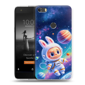 Силиконовый чехол на Alcatel Idol 5S с принтом Labubu Лабубу Силиконовый чехол на Alcatel Idol 5S с принтом Labubu Лабубу