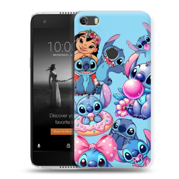 Силиконовый чехол на Alcatel Idol 5S с принтом Лило и Стич Силиконовый чехол на Alcatel Idol 5S с принтом Лило и Стич
