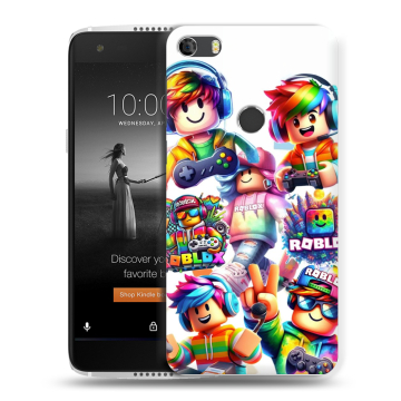 Силиконовый чехол на Alcatel Idol 5S с принтом Roblox Роблокс Силиконовый чехол на Alcatel Idol 5S с принтом Roblox Роблокс