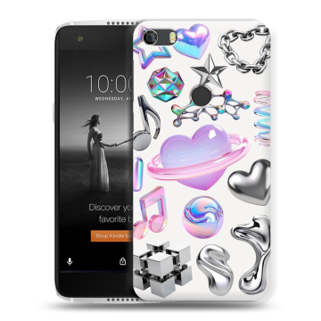 Силиконовый чехол на Alcatel Idol 5S с принтом Y2K Силиконовый чехол на Alcatel Idol 5S с принтом Y2K