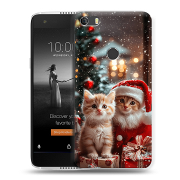 Силиконовый чехол на Alcatel Idol 5S с принтом Новый год