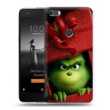 Силиконовый чехол на Alcatel Idol 5S с принтом Новый год