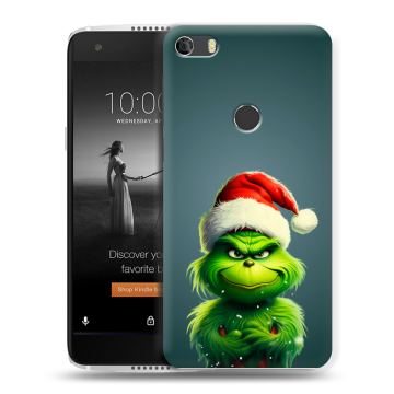 Силиконовый чехол на Alcatel Idol 5S с принтом Новый год