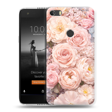 Силиконовый чехол на Alcatel Idol 5S с принтом женский Силиконовый чехол на Alcatel Idol 5S с принтом женский
